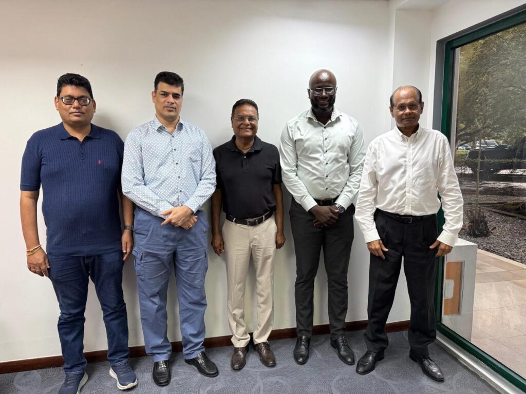 Group photo of Guyana and Suriname parliamentary representatives during a June 28, 2026 engagement
